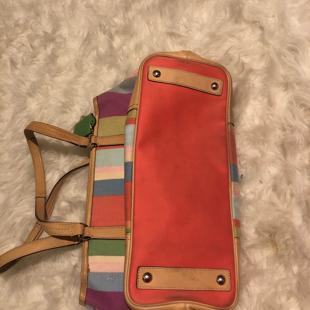 Coach Canvas Tote - Picture 8 of 9